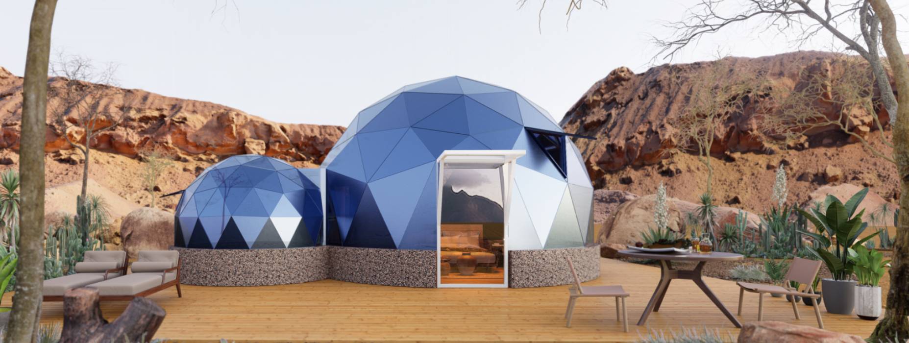 姜堰区球形智能光伏玻璃星空房